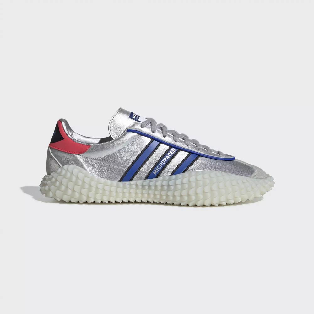 Adidas CountryxKamanda Tenis Plateados Para Mujer (MX-65173)